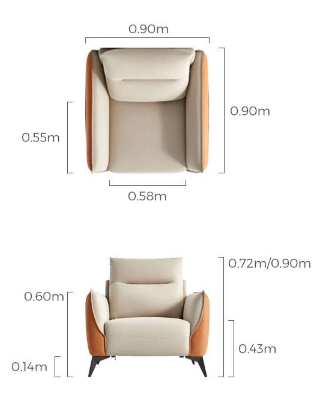 SOFA EDEN (1 PUESTO)