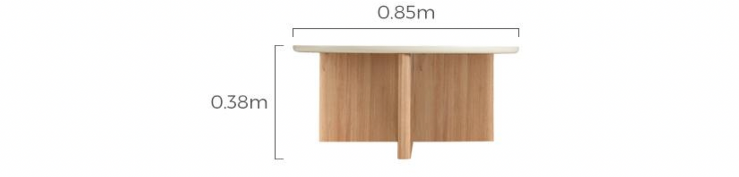 Mesa De Centro Ebano