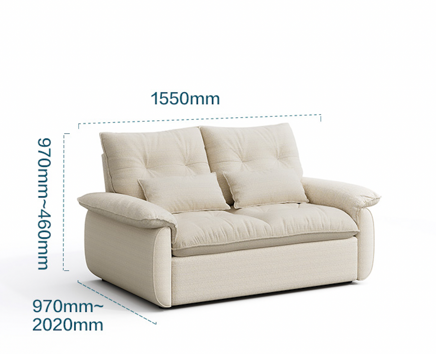 Sofa Cama Nolara (2 puestos)